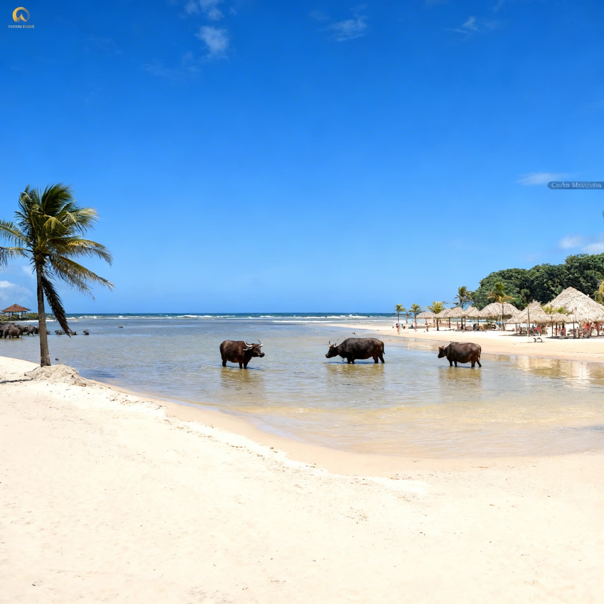 Praia do Pesqueiro ao pôr do sol