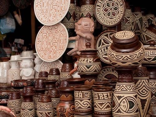 Cerâmica Marajoara Decorativa